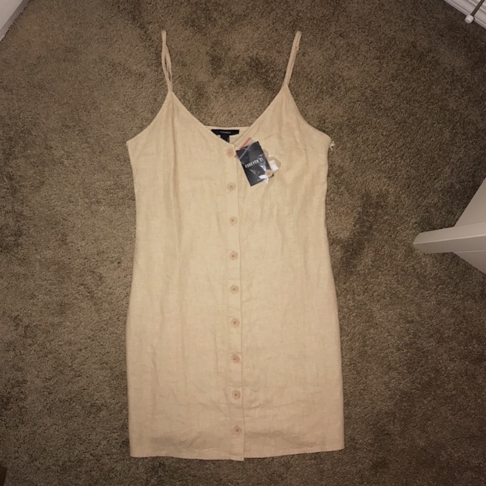 FOREVER 21 linen dress